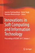 Cover: Innovations in Soft Computing and Information Technology - Springer