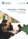 Cover: Adult Education transformation and social justice - Emerald Publishing Limited