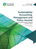 Cover: Sustainability Accounting, Management and Policy in France - Emerald Publishing Limited
