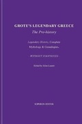 Cover: Grote's Legendary Greece - Sophron Editor