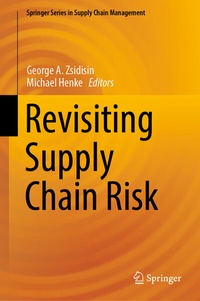 Enlarge image Cover: Revisiting Supply Chain Risk - Springer