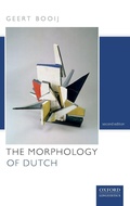 Cover: The Morphology of Dutch - Oxford University Press