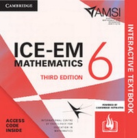 Enlarge image Cover: ICE-EM Mathematics 3ed Year 6 Digital Bundle (Interactive Textbook and Hotmaths) - Cambridge University Press