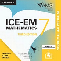 Enlarge image Cover: ICE-EM Mathematics 3ed Year 7 Digital Bundle (Interactive Textbook and Hotmaths) - Cambridge University Press