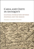 Cover: Caria and Crete in Antiquity - Cambridge University Press
