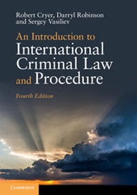 Enlarge image Cover: An Introduction to International Criminal Law and Procedure - Cambridge University Press