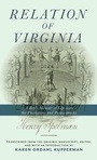 Cover: Relation of Virginia - New York University Press