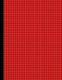 Abbildung von: Graph Paper Notebook - Narrow Rule - 8.5 X 11 - Red 101 - Createspace Independent Publishing Platform