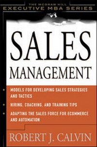 Enlarge image Cover: Sales Management - McGraw-Hill Professional