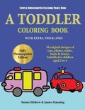 Cover: Simple Kindergarten Coloring Pages Book - Elige Cogniscere