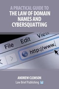 Cover: A Practical Guide to the Law of Domain Names and Cybersquatting - Law Brief Publishing