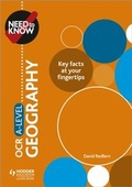 Cover: Need to Know: OCR A-level Geography - Philip Allan Updates