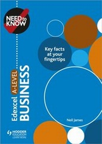 Abbildung von: Need to Know: Edexcel A-level Business - Philip Allan Updates