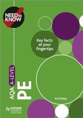 Cover: Need to Know: AQA A-level PE - Philip Allan Updates