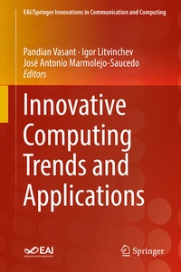 Enlarge image Cover: Innovative Computing Trends and Applications - Springer