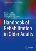 Cover: Handbook of Rehabilitation in Older Adults - Springer