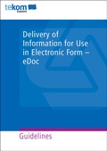 Cover: Delivery of information for use in electronic form - eDoc - tcworld