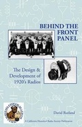 Cover: Behind The Front Panel - California Historical Radio Society