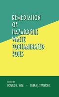 Cover: Remediation of Hazardous Waste Contaminated Soils - Routledge
