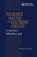 Cover: Tolerance Analysis of Electronic Circuits Using MATHCAD - CRC Press