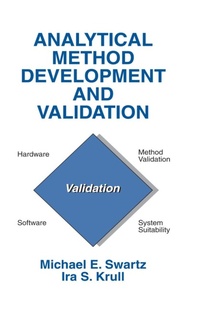 Abbildung von: Analytical Method Development and Validation - CRC Press