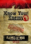 Cover: Know Your Enemy Early War 2013 - Battlefront Miniatures Ltd