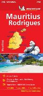 Abbildung von: Maurice (Mauritius) - Michelin National Map 740 - Michelin Editions des Voyages