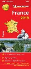 Cover: France 2019 - Michelin National Map 721 - Michelin Editions des Voyages