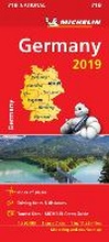 Cover: Germany 2019 - Michelin National Map 718 - Michelin Editions des Voyages