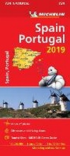 Cover: Spain & Portugal 2019 - Michelin National Map 734 - Michelin Editions des Voyages