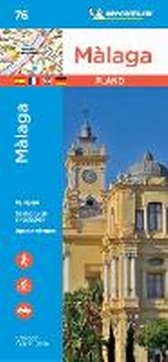 Abbildung von: Malaga - Michelin City Plan 76 - Michelin Editions des Voyages