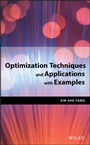 Cover: Optimization Techniques and Applications with Examples - Wiley
