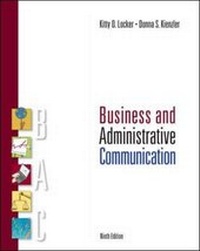 Enlarge image Cover: Business and Administrative Communication - McGraw-Hill Professional