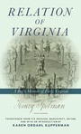Cover: Relation of Virginia - New York University Press