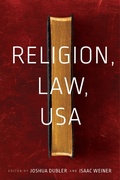 Cover: Religion, Law, USA - New York University Press