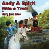 Enlarge image Cover: Andy & Spirit Ride a Train - Guardian Angel Publishing