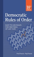 Cover: Democratic Rules of Order - New Society Publishers