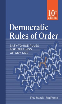 Enlarge image Cover: Democratic Rules of Order - New Society Publishers