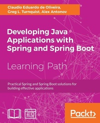 Enlarge image Cover: Developing Java Applications with Spring and Spring Boot - Packt Publishing