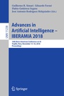 Cover: Advances in Artificial Intelligence - IBERAMIA 2018 - Springer