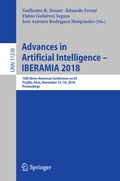 Cover: Advances in Artificial Intelligence - IBERAMIA 2018 - Springer