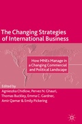 Cover: The Changing Strategies of International Business - Palgrave Macmillan
