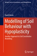 Cover: Modelling of Soil Behaviour with Hypoplasticity - Springer