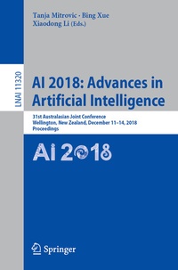 Abbildung von: AI 2018: Advances in Artificial Intelligence - Springer