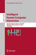 Cover: Intelligent Human Computer Interaction - Springer