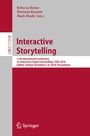 Cover: Interactive Storytelling - Springer