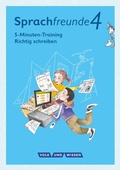 Cover: Sprachfreunde - Sprechen - Schreiben - Spielen - Ausgabe Nord/S&uuml;d - Neubearbeitung 2015 - 4. Schuljahr - Volk und Wissen Verlag