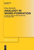 Cover: Analogy in Word-formation - De Gruyter Mouton