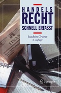 Cover: Handelsrecht - Schnell erfasst - Springer