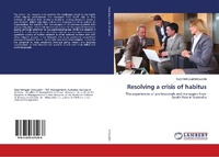 Abbildung von: Resolving a crisis of habitus - LAP Lambert Academic Publishing